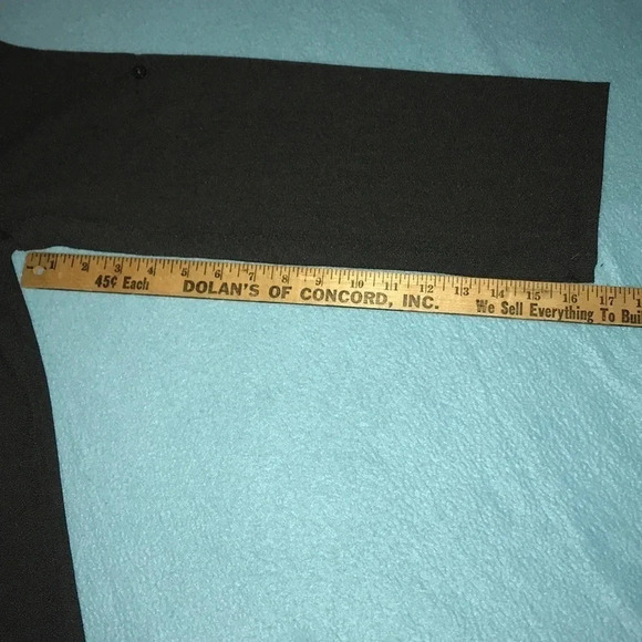 𝅺AMARYLLIS button up tunic roll up long sleeve  v-neck blouse NEW size XL - 3X - Picture 10 of 10